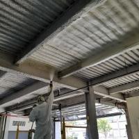 Spray Foam Condo Parking Garage Ceiling 42nd Ave Bayside NY 11361 (2)_thumbnail Spray Foam Insulation | Home Insulation | New York NY